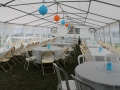 Additional seating in a Tent